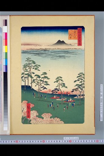 One Hundred Views of Famous Places in Edo: View from the North of Asukayama