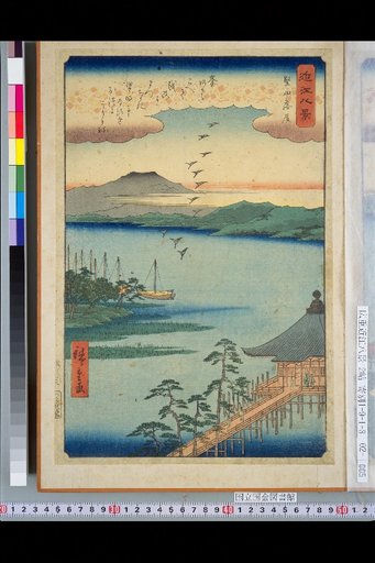 Eight Views of Omi: Koda Flock of Geese Descending