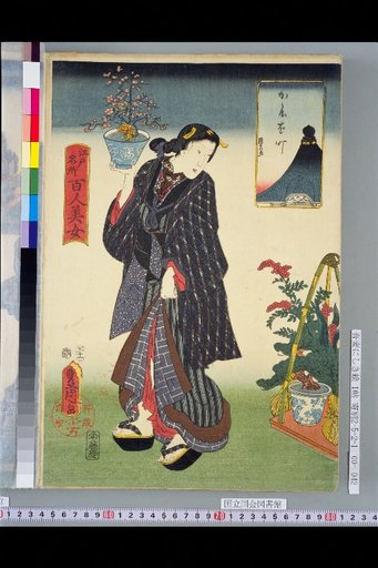 One Hundred Beauties of Famous Places in Edo: Kayabachō