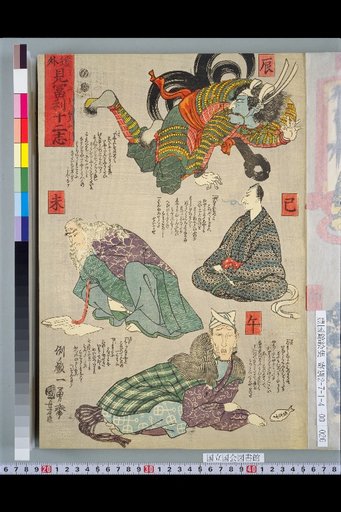Views of the Surrounding Wealth: Twelve Zodiac Signs: Dragon, Snake, Horse, Goat