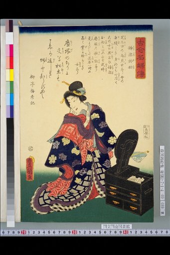 Biographies of Famous Women of Past and Present: O-matsu of the Sweepings