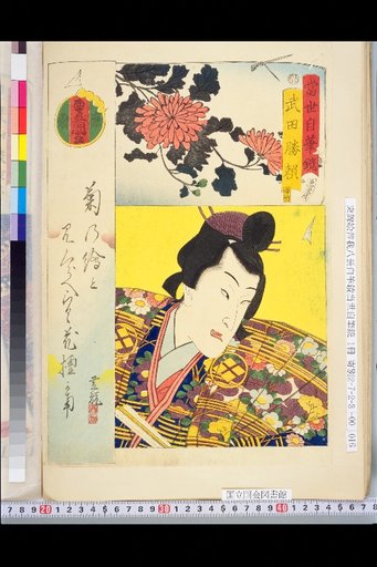 Contemporary Self-Written Mirror: Takeda Katsuyori