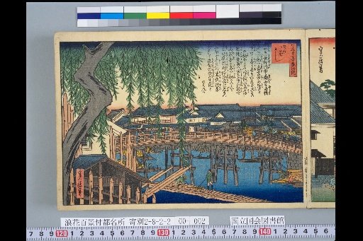 Hundred Views of Naniwa: Yotsubashi