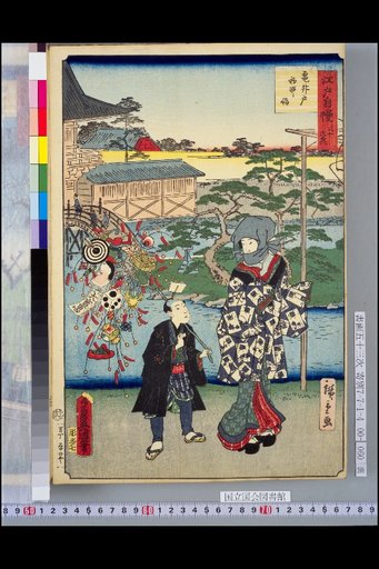 Thirty-Six Views of Edo Pride: Kameido First Rabbit Pilgrimage
