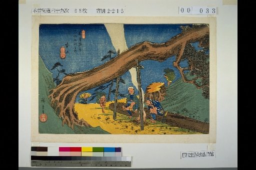 No. 33, Kiso Kaido 69 Stations, Motoyama
