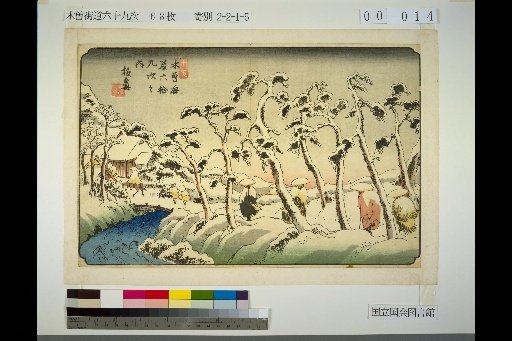 No. 15, Kiso Kaido 69 Stations, Itanabi