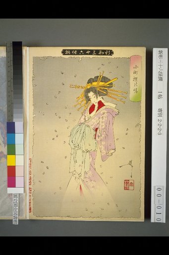 New Forms of Thirty-Six Ghost Stories: The Passion of Komachi and the Cherry Blossom