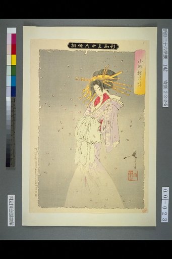 New Forms of Thirty-Six Ghosts: Komachi and the Cherry Blossom's Affection