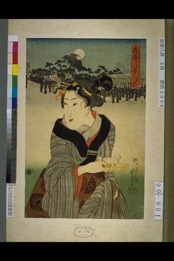 Eight Views of Night Visits: Erimo-zaka
