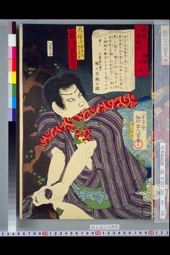 Kōdan: A Single Recitation - Ten'ichibō (Hōsaku, a disciple of the Kannon school), performed by Ichikawa Sadanji