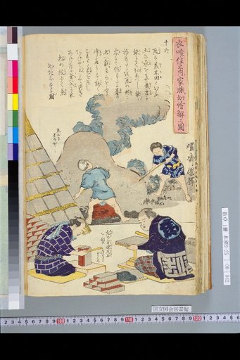 Illustrated Explanation of Clothing, Food, and Housing for Children: Family Trades, No. 16