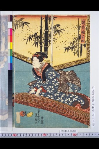 Elegant Girl Playing Three Instruments
