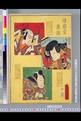 Harima House Genealogy: Ichikawa Ebizō IV, Ichikawa Ichizō, and Ichikawa Ebizō