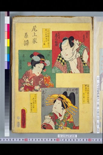 Onoe House Genealogy: Onoe Matsusuke III, Onoe Kakunosuke, and Onoe Eizaburō