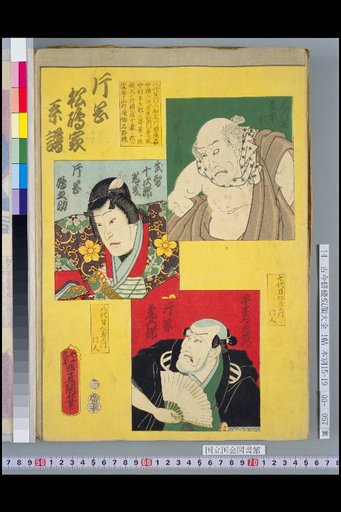 Kataoka Matsushima House Genealogy: Kataoka Jūzō, Kataoka Tsurunosuke, and Kataoka Gorō