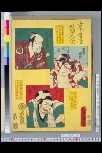 Kokon Haiyū Nigao Daizen Arashi Family Genealogy: 1st, 2nd, and 3rd Arashi Otoya