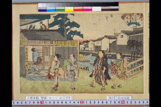 Edo Famous Places Complete: Ryogoku Yanagibashi