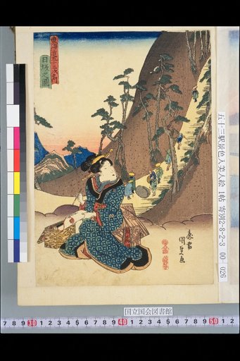 Tōkaidō Gojūsan-tsugi: View of Nichibashi