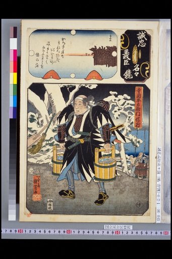 Mirror of the Names of Sincere Loyal Ministers su Teraoka Hemonobu Yukiyuki