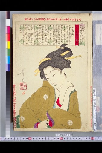 Yamato Newspaper, Appendix No. 438: Yamato Newspaper Appendix No. 18, Biographies of Edo Period Figures