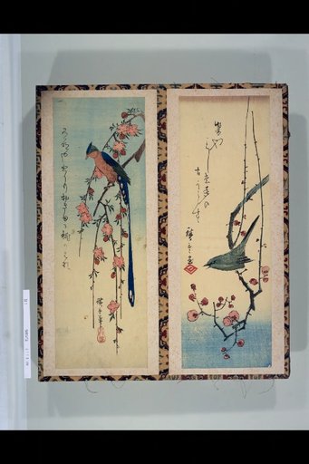 (Orioles on Plum Blossoms), (Magpies on Peach Blossoms)