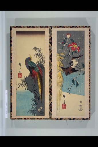 (Sparrows on Camellias), (Golden Rooster)