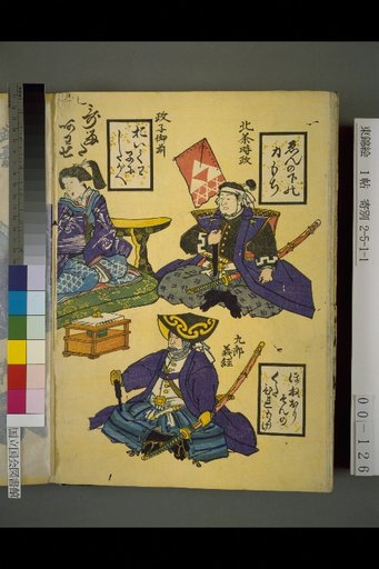 Card Matching: The Six Heroes of Kamakura