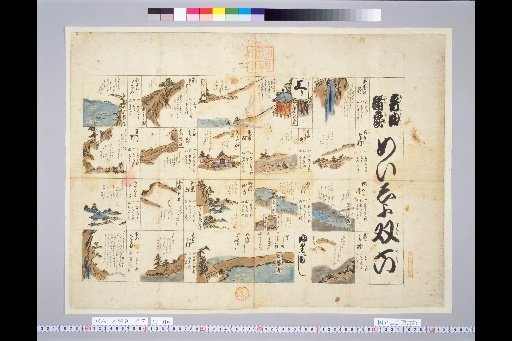 Music and Various Arts Famous Places Sugoroku