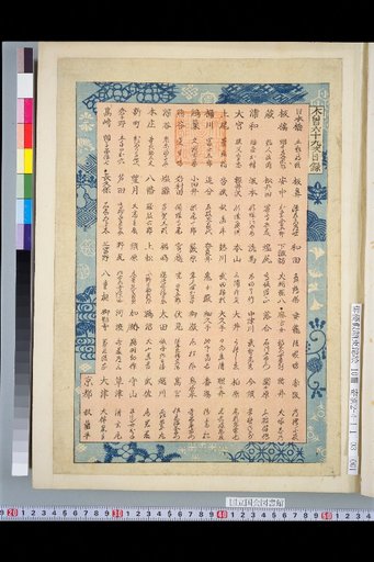 [The 69 Stations of the Kiso Road] Kiso 69 Stations Catalogue