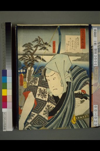 Mitate Thirty-Six Immortals of Poetry: Yamabe no Akahito