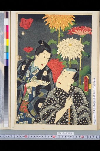 Tomo Mori Selection of Ten Flowers: Autumn Chrysanthemum