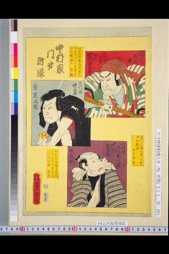 Nakamura Family Branches Appendix: 1st Nakamura Nakazo, 2nd Nakazo, Nakamura Tsuruzo