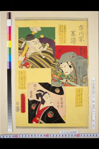 Ichikawa Family Genealogy: 7th Danjūrō, 8th Danjūrō, Shisen-an Sanmasu