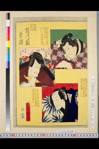 Ichikawa Family Genealogy: 4th Yaohachirō, 5th Yaohachirō, 6th (Current) Yaohachirō