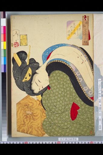Thirty-Two Aspects of Customs: Heat. Customs of Inner Chamber Women in the Bunsei Era