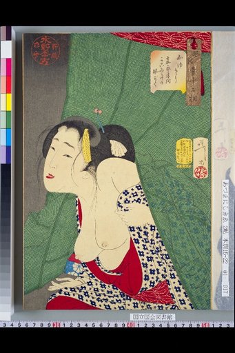 Thirty-Two Aspects of Customs: Itching. Customs of Matchmakers in the Kanei Era