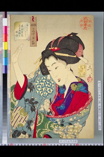 Thirty-two Types of Customs: Nikurashi-sō — Customs of Nagoya Girls in the Ansei Period