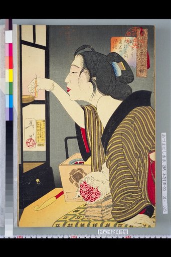 Thirty-two Types of Customs: Kura-sō — Customs of Wives in the Meiji Period
