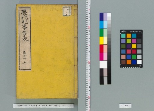 Chronological Table of Historical Events, 100 Volumes; Chronological Table of the Sixty-Year Cycle of the Three Elements, 1 Volume [30]