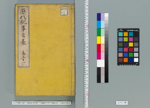 Chronological Table of Historical Events, 100 Volumes; Chronological Table of the Sixty-Year Cycle of the Three Elements, 1 Volume [34]