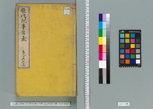 Chronological Table of Historical Events, 100 Volumes; Chronological Table of the Sixty-Year Cycle of the Three Elements, 1 Volume [61]