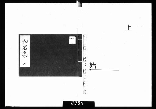 Collection of Japanese Names and Records of Different Names and Preparations, 2 volumes, Upper