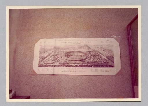 5th Paris Universal Exposition Venue (Paris Figaro Newspaper Appendix)