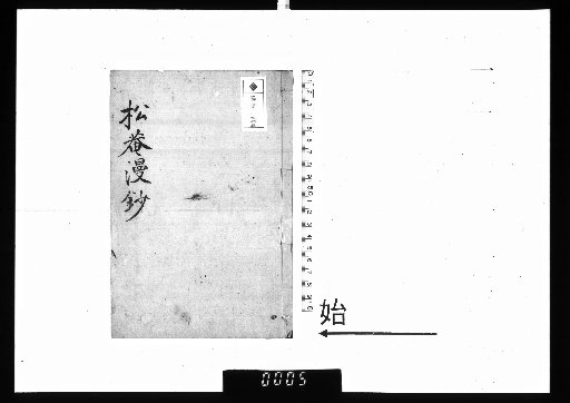 The Random Records of Shōan
