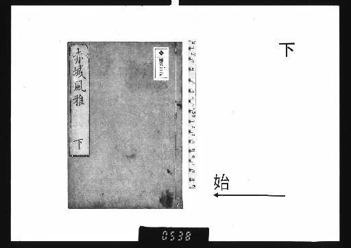 Chikujō fūga, 3 vols. Part 3