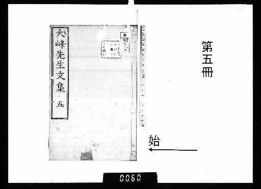 Daifū Sensei Bunshū, 6 Volumes [5]