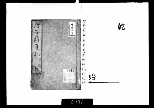Record of Summer Memories in the Year of Kōshi, 8 Volumes, Qian