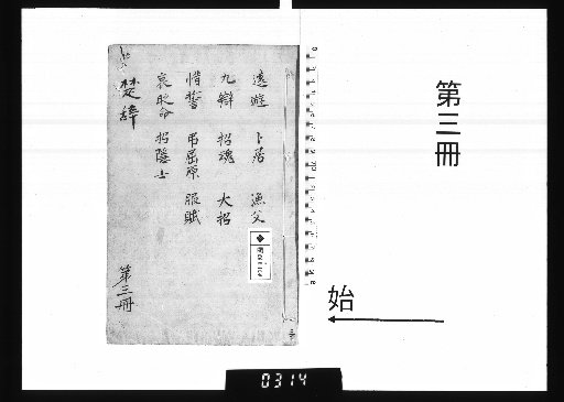 Eight Volumes of Collected Commentaries on the Songs of Chu, Two Volumes of Dialectical Arguments, Six Volumes of Postscript [3]