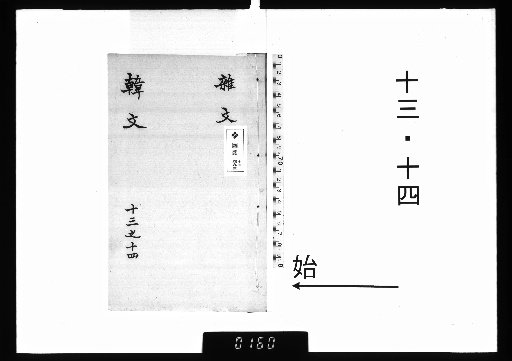 Reprinted Five Hundred Families' Annotated and Phonetically Explained Collected Works of Master Changli, 40 Volumes, Vols. 13-14