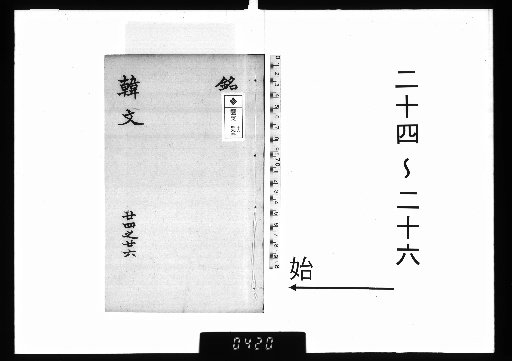 Reprinted Five Hundred Families' Annotated and Phonetically Explained Collected Works of Master Changli, 40 Volumes, Vols. 24-26